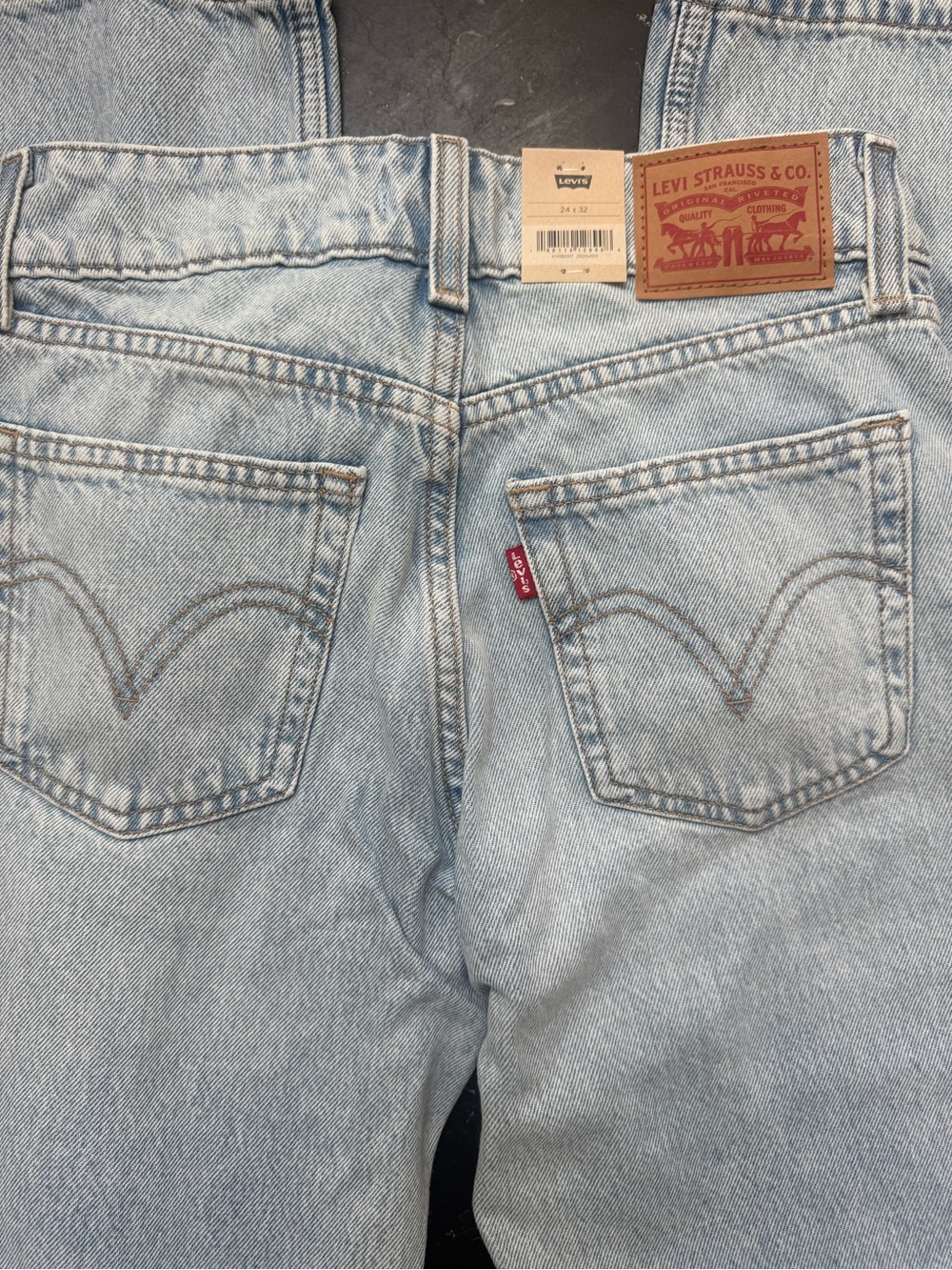 Levi's Light Blue Flare Jeans - Picture 2 of 9